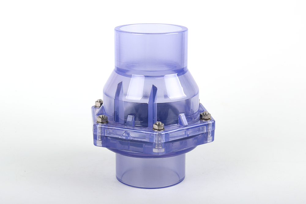 下花园透明翻板式止回阀